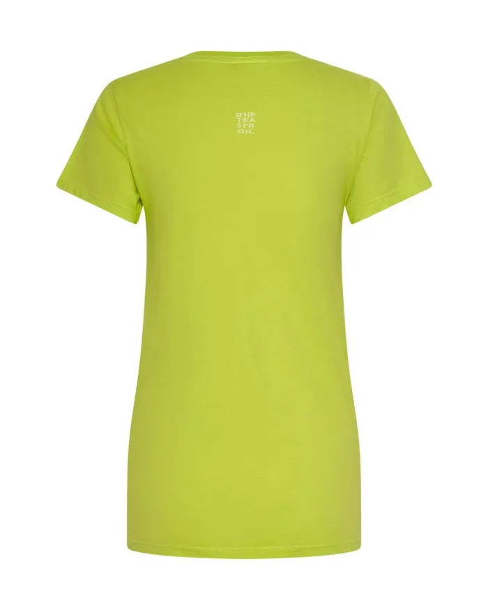 Women One Teaspoon Tees and Tanks ONE TEASPOON ORGANIC FITTED LOGO TEE YELLOW Women One Teaspoon Tees and Tanks ONE TEASPOON ORGANIC FITTED LOGO TEE YELLOW