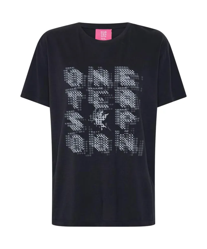 Women One Teaspoon Tees and Tanks ONE TEASPOON POSTER PRINT CREW TEE Women One Teaspoon Tees and Tanks ONE TEASPOON POSTER PRINT CREW TEE