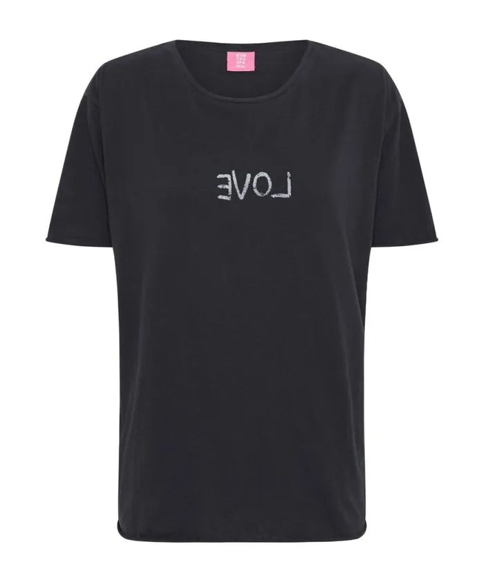 Women One Teaspoon Tees and Tanks ORGANIC LOVE CREW NECK TEE Women One Teaspoon Tees and Tanks ORGANIC LOVE CREW NECK TEE