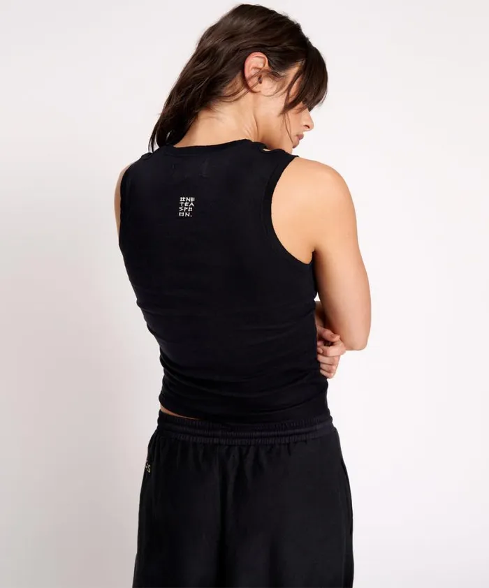 Women One Teaspoon Tees and Tanks OTS CUT THROUGH TANK Women One Teaspoon Tees and Tanks OTS CUT THROUGH TANK