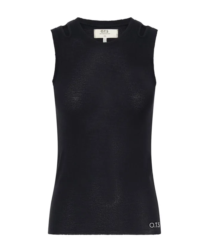 Women One Teaspoon Tees and Tanks OTS CUT THROUGH TANK Women One Teaspoon Tees and Tanks OTS CUT THROUGH TANK