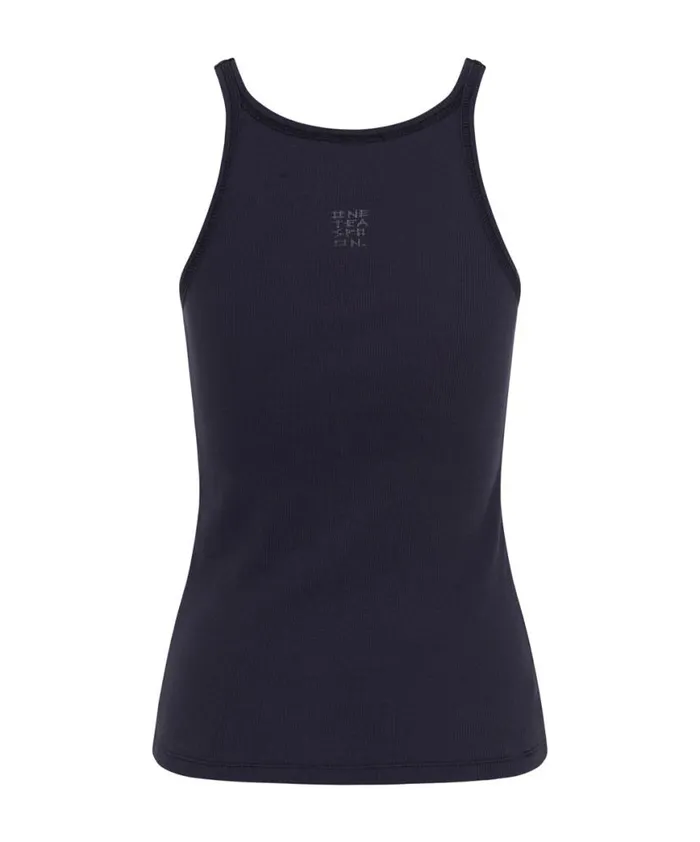 Women One Teaspoon Tees and Tanks PETROL BOWER BIRD RIBBED TANK TOP Women One Teaspoon Tees and Tanks PETROL BOWER BIRD RIBBED TANK TOP