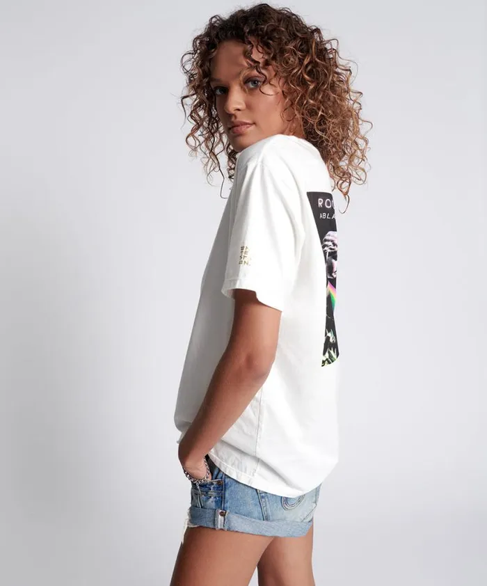 Women One Teaspoon Tees and Tanks ROCK ME BABE SOS UNISEX TEE Women One Teaspoon Tees and Tanks ROCK ME BABE SOS UNISEX TEE