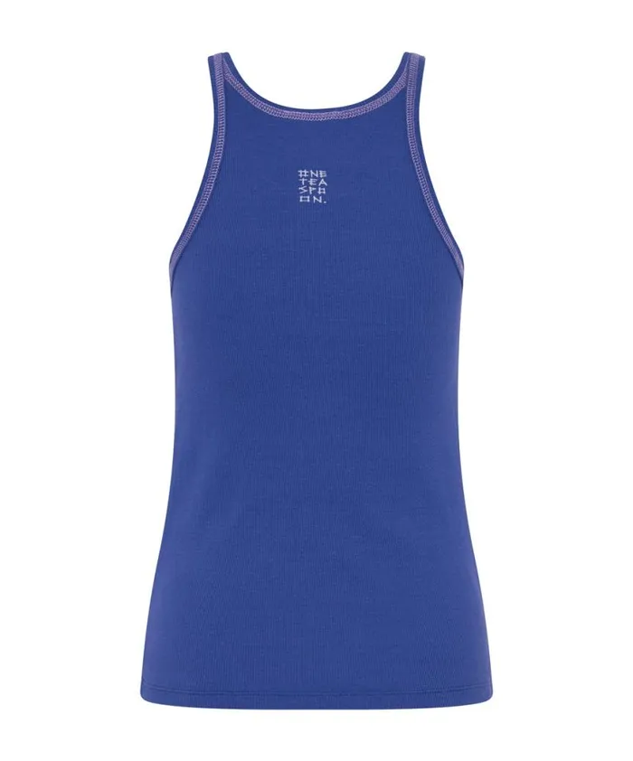 Women One Teaspoon Tees and Tanks VIOLET LOGO SINGLET Women One Teaspoon Tees and Tanks VIOLET LOGO SINGLET