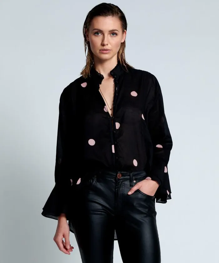 Women One Teaspoon Tops COSMIC FANTASIE SHIRT