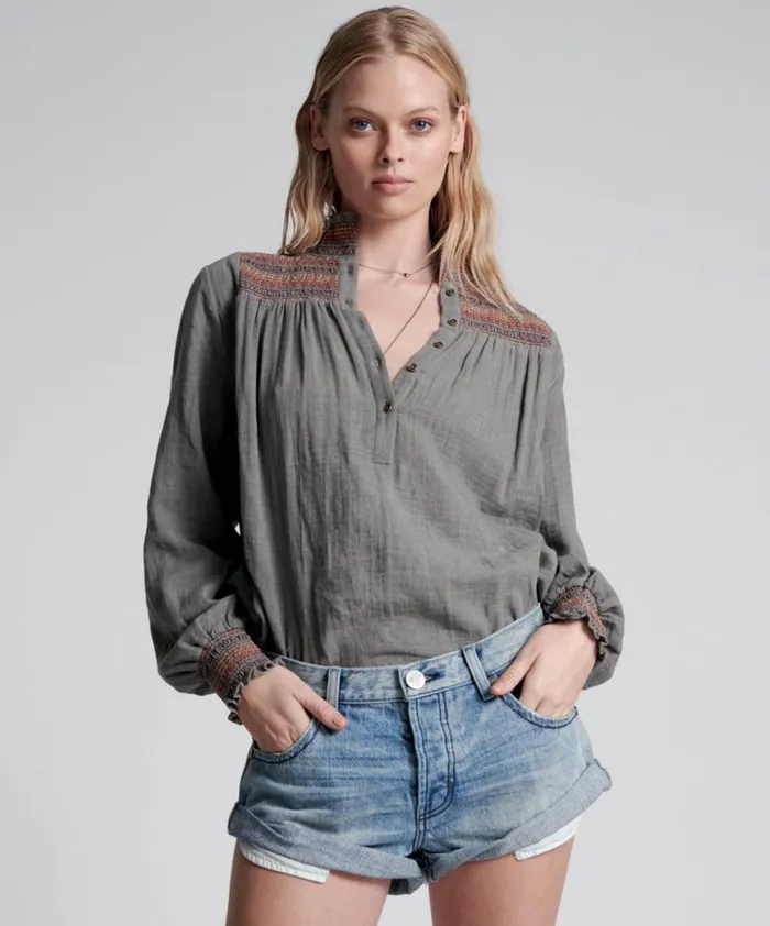 Women One Teaspoon Tops DAYDREAM PARADISE TOP