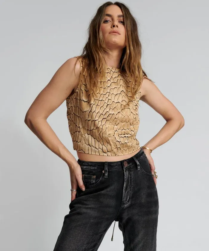 Women One Teaspoon Tops DELUSION NEW WORLD TOP