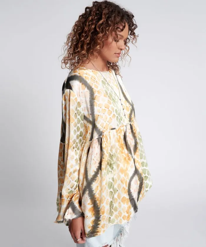 Women One Teaspoon Tops HAND PAINTED MYSTIC SNAKE MAGIQUE TOP Women One Teaspoon Tops HAND PAINTED MYSTIC SNAKE MAGIQUE TOP