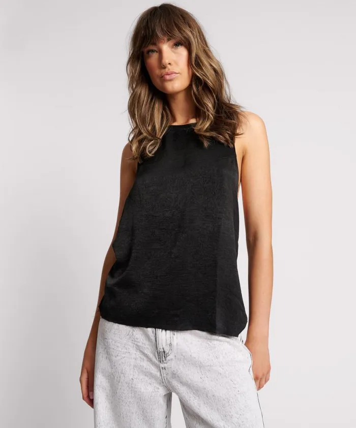 Women One Teaspoon Tops ROXIE EMBELLISHED BACKLESS TOP