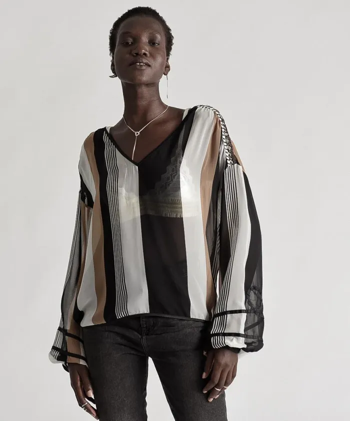 Women One Teaspoon Tops SHADOW MUSE TOP