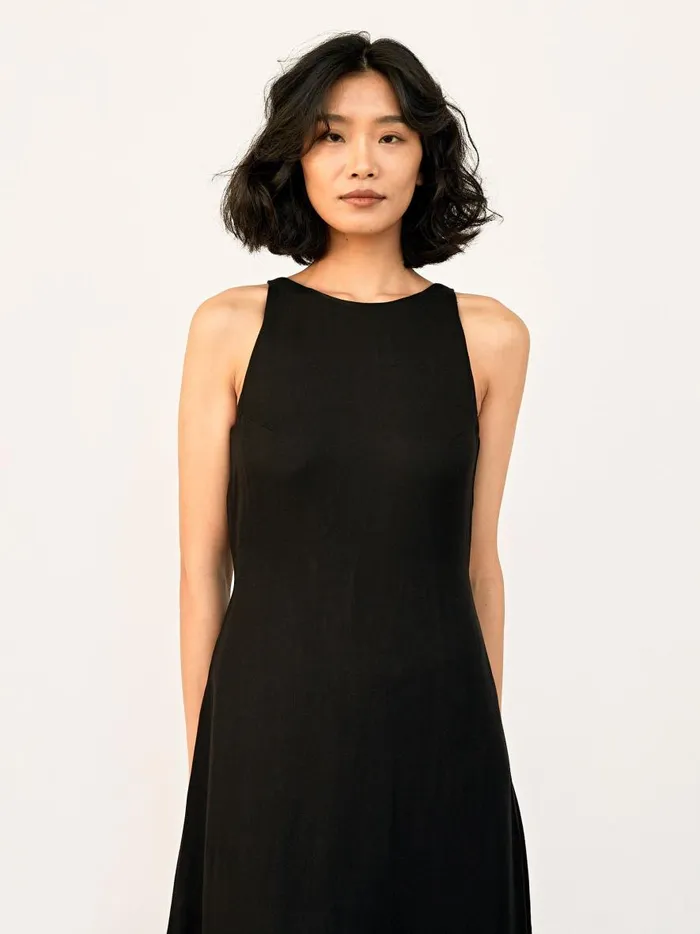 Women Ophelia Dress Black The UNDONE Dresses Women Ophelia Dress Black The UNDONE Dresses