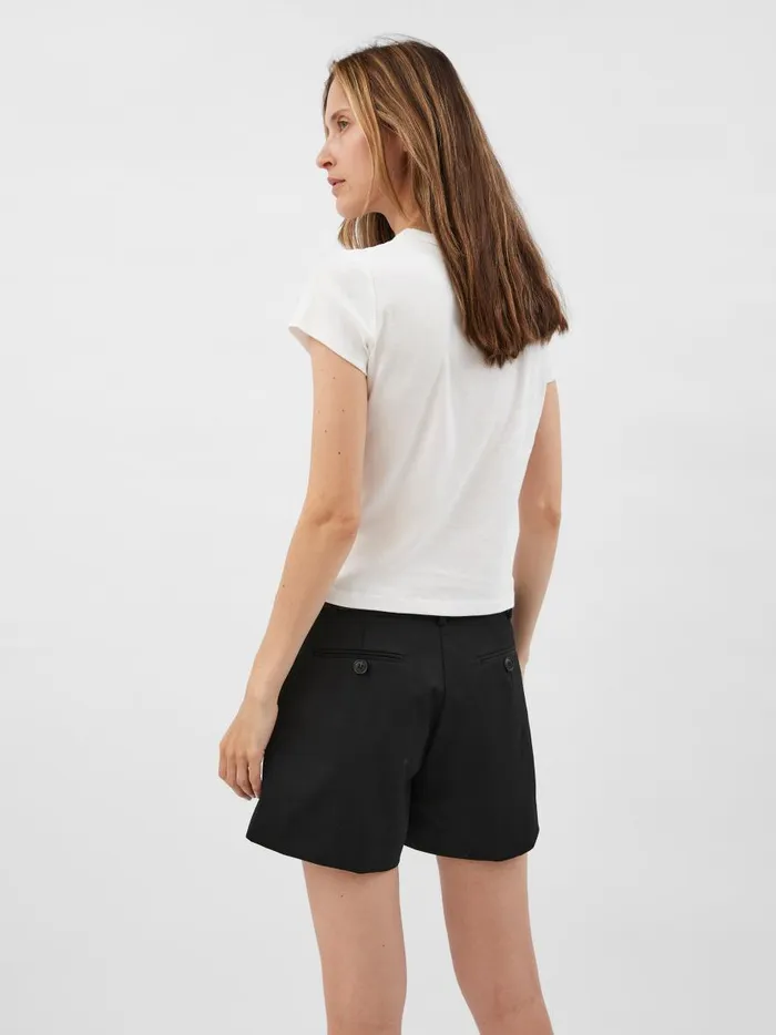 Women Organic Cotton Baby Tee White The UNDONE Tops