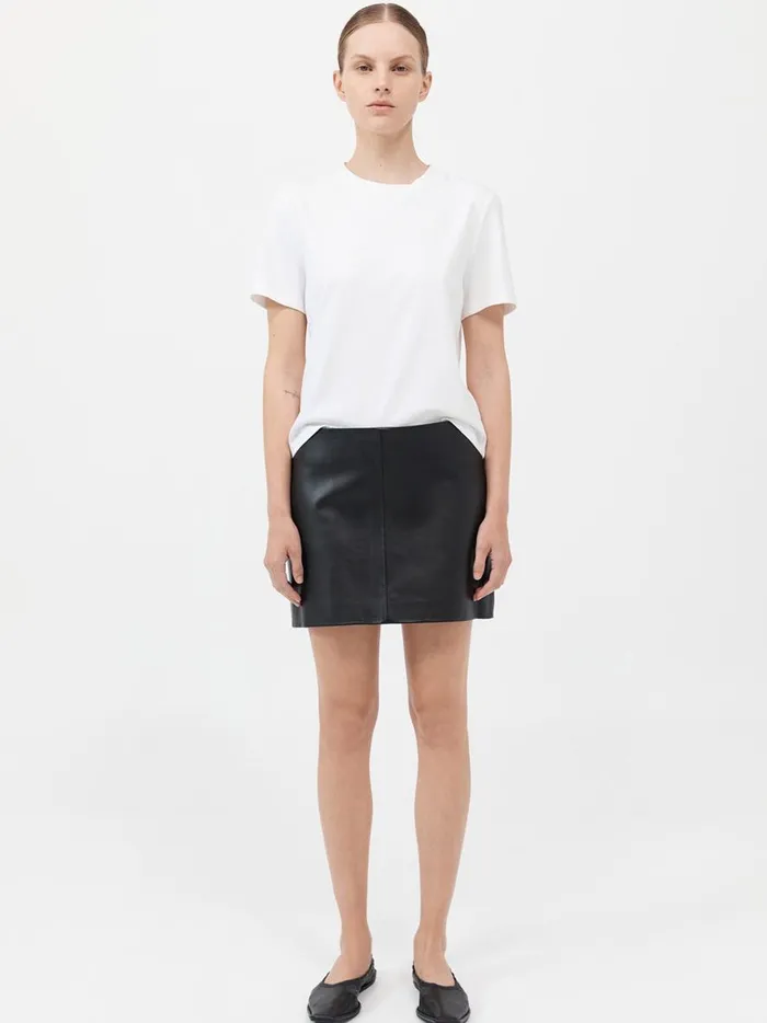 Women Organic Cotton Classic Tee White The UNDONE Tops Women Organic Cotton Classic Tee White The UNDONE Tops