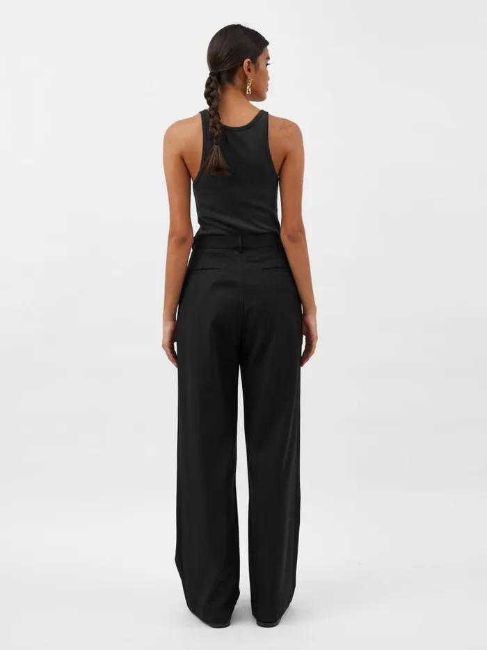 Women Organic Cotton Everyday Tank Black The UNDONE Tops