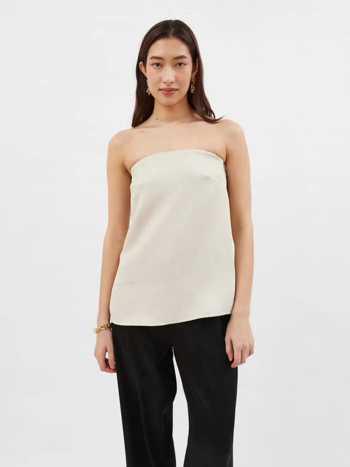 Women Oude Column Top Oyster The UNDONE Tops