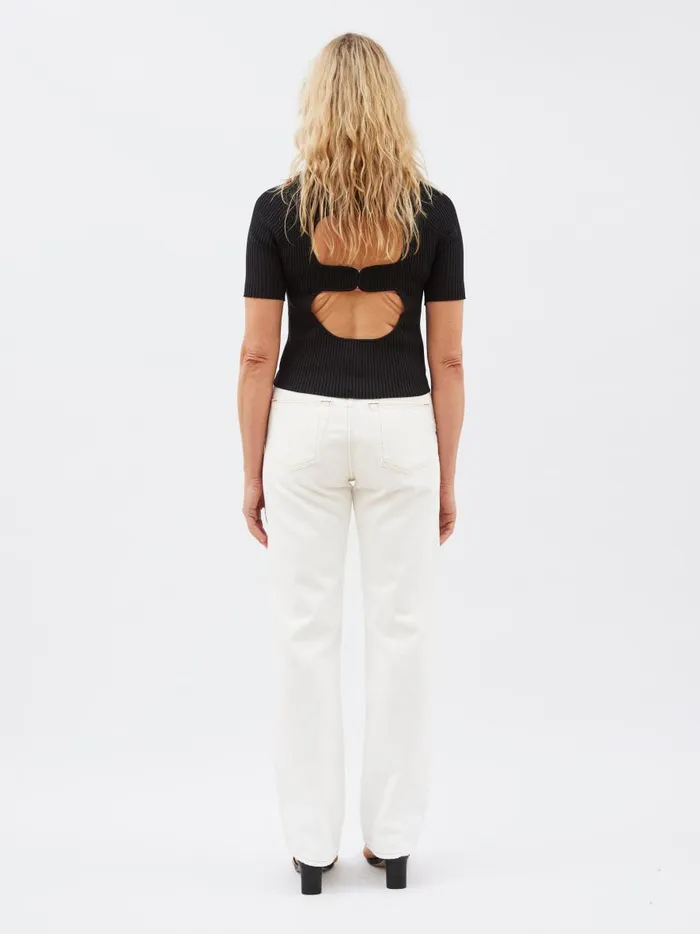 Women Palm TShirt Black The UNDONE Tops