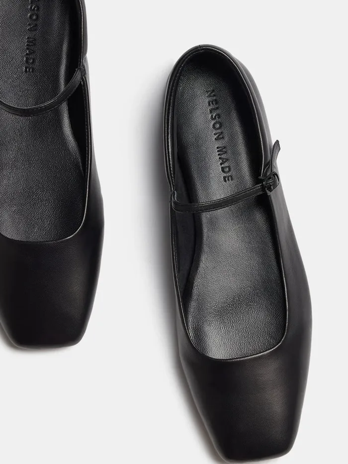 Women Phoebe Flat Black The UNDONE Flats Women Phoebe Flat Black The UNDONE Flats