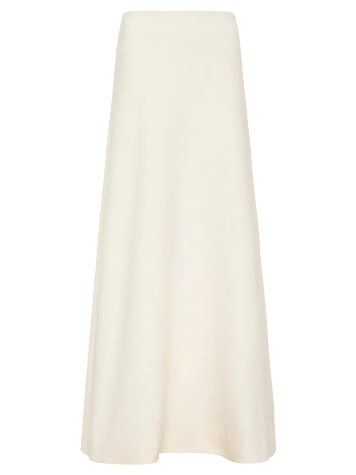 Women Pila Maxi Skirt Crema The UNDONE Skirts