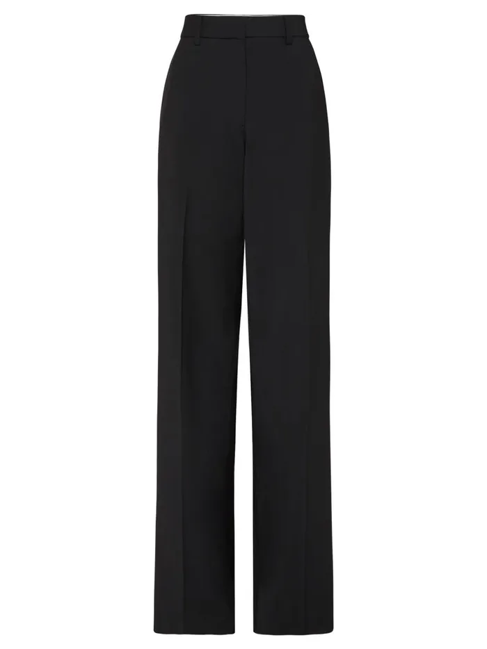 Women Relaxed Tailored Trouser Black The UNDONE Pants