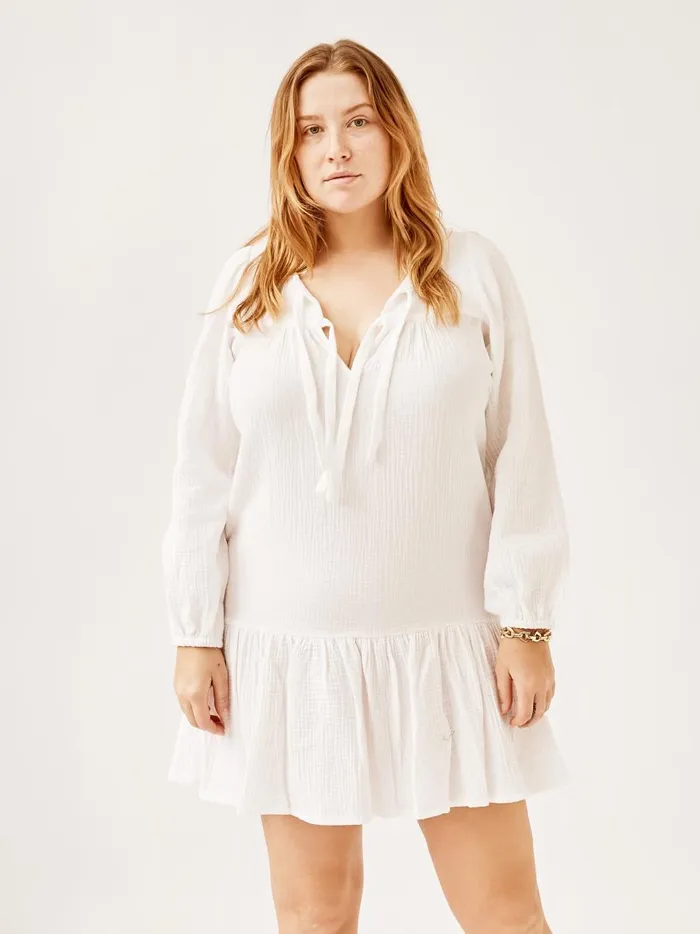 Women Remember Me Mini Dress White The UNDONE Dresses