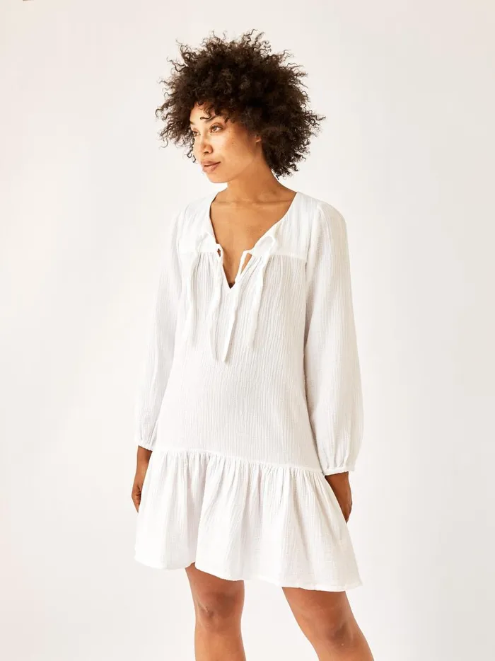 Women Remember Me Mini Dress White The UNDONE Dresses