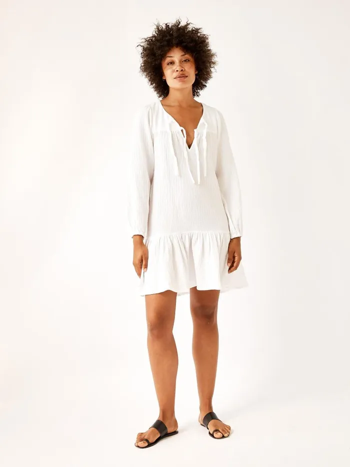 Women Remember Me Mini Dress White The UNDONE Dresses