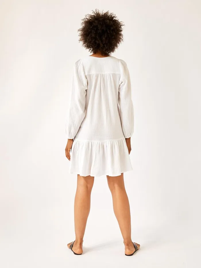 Women Remember Me Mini Dress White The UNDONE Dresses