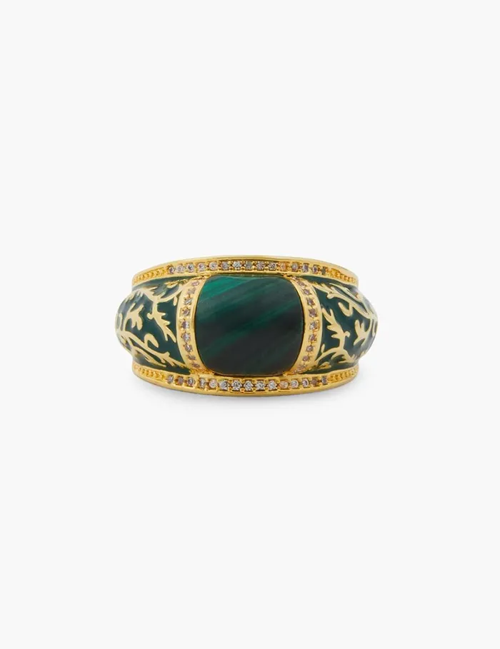 Women Rings Zimmermann Zimmemorabilia Ring Goldmalachite