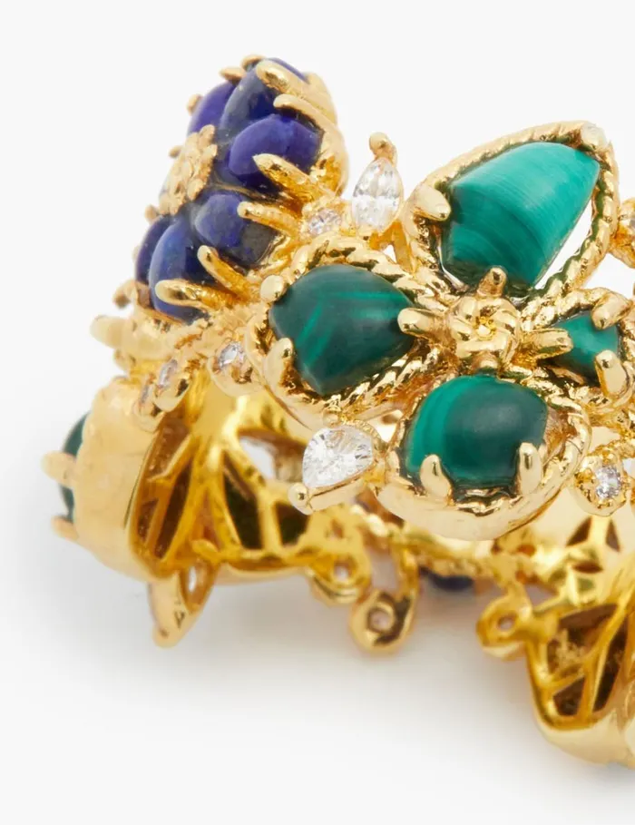 Women Rings Zimmermann Zimmermann Bloom Band Ring Goldmulti