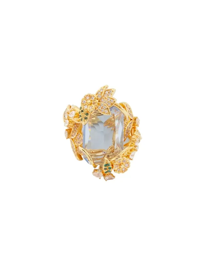 Women Rings Zimmermann Zimmermann Bloom Cocktail Ring Goldmulti