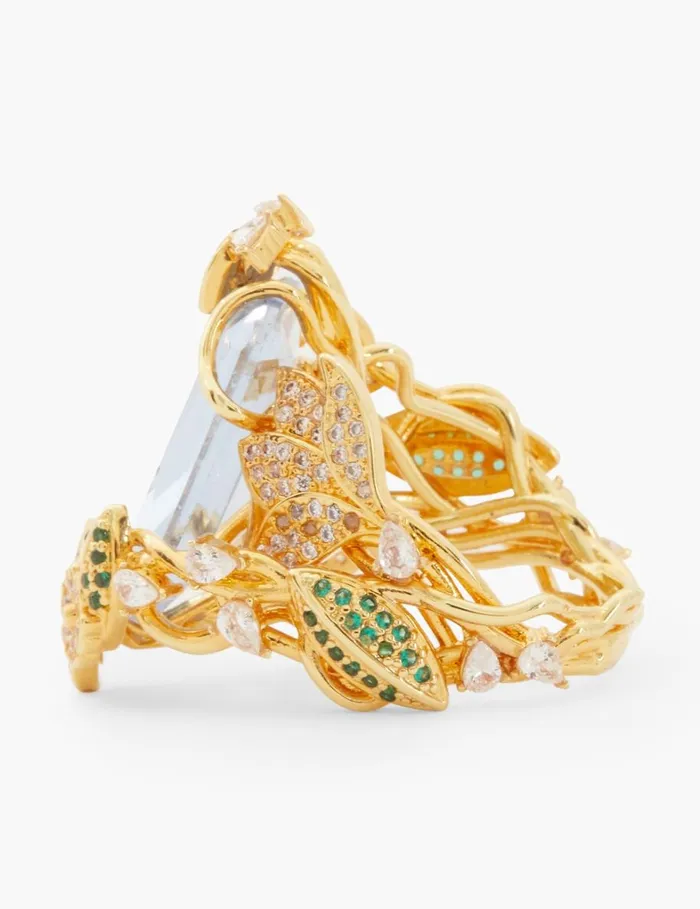 Women Rings Zimmermann Zimmermann Bloom Cocktail Ring Goldmulti