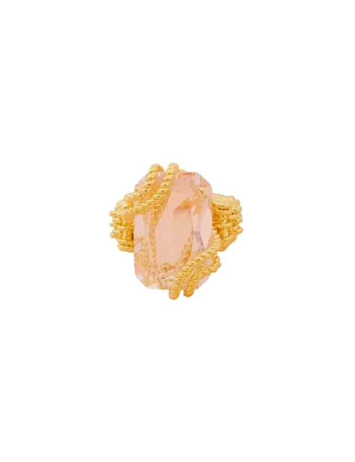 Women Rings Zimmermann Zimmermann Bloom Ring Goldblush