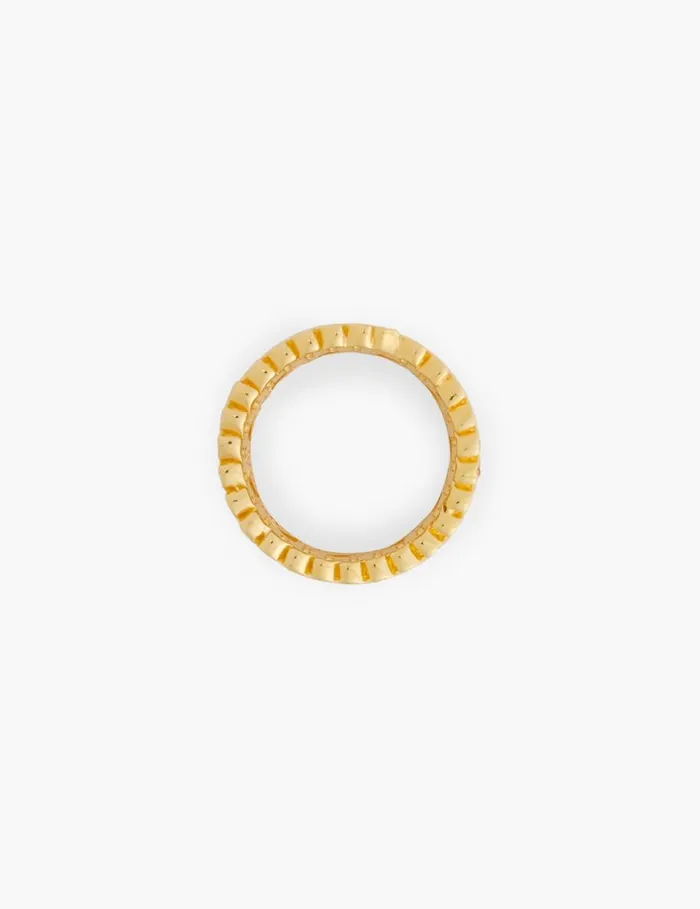 Women Rings Zimmermann Zimmermann Laurel Band Ring Gold