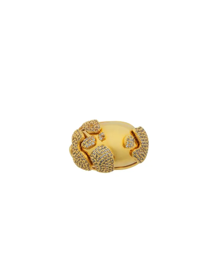 Women Rings Zimmermann Zimmermann Midnight Ring Gold