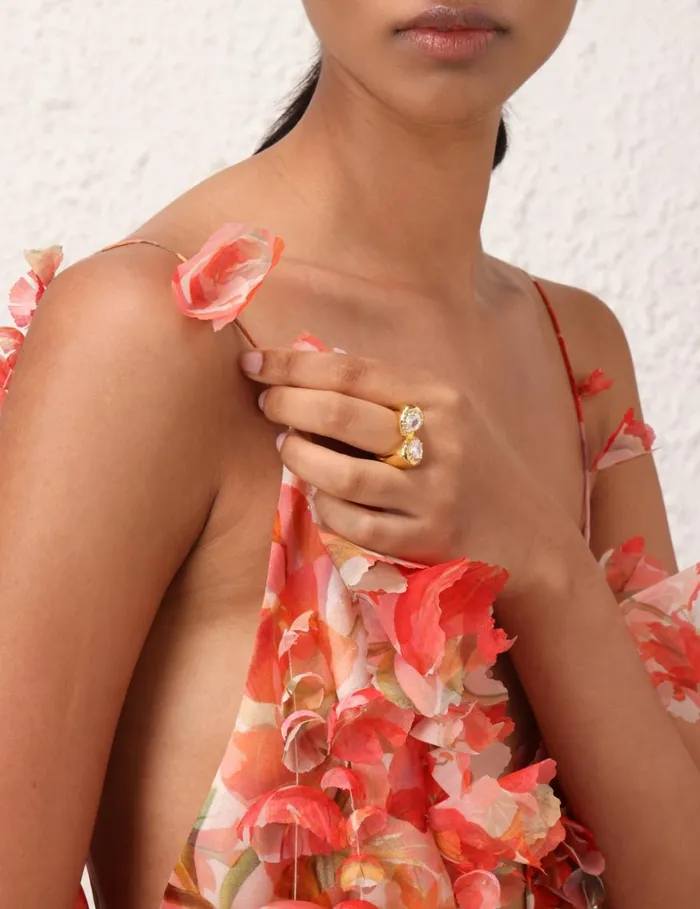 Women Rings Zimmermann Zimmermann Radiant Ring Gold