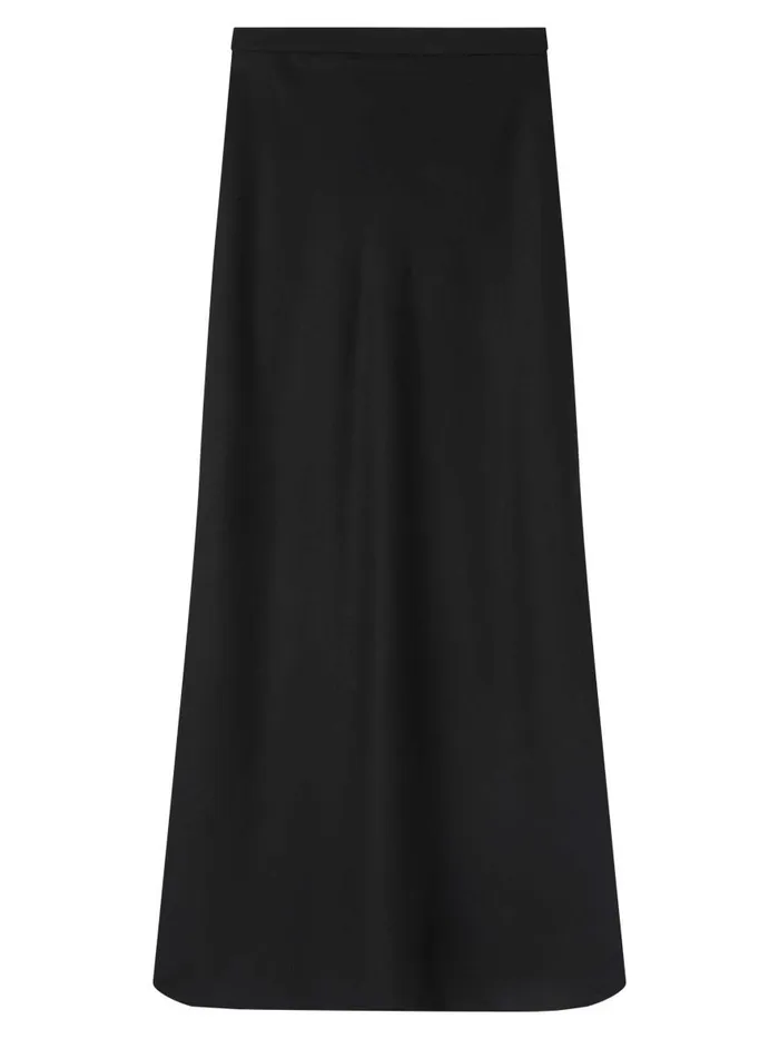 Women Riva Bias Skirt Black The UNDONE Skirts