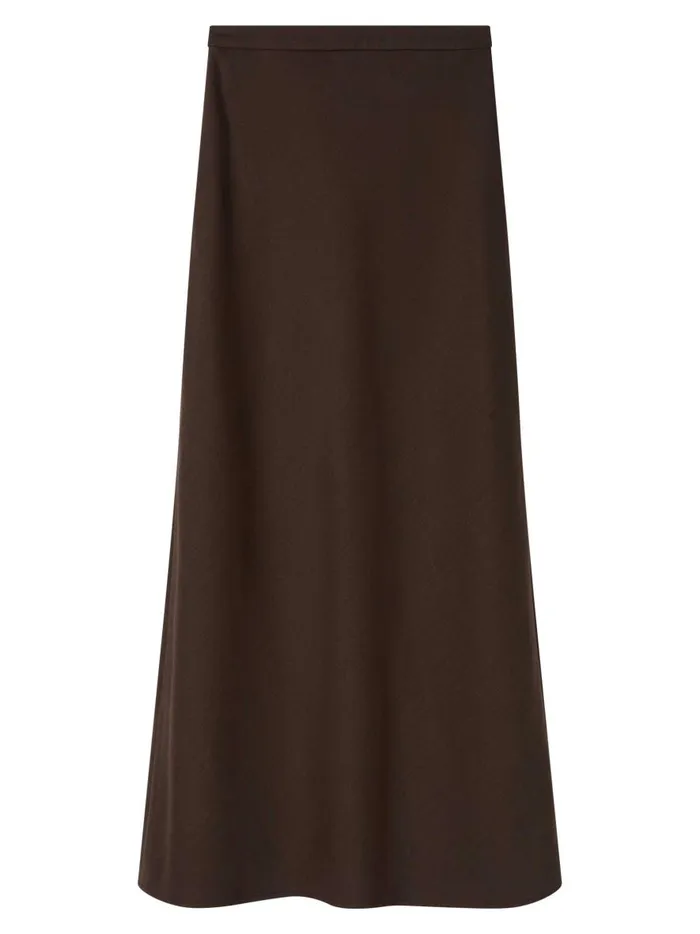 Women Riva Bias Skirt Chocolate The UNDONE Skirts