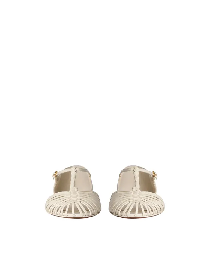 Women Sandals Zimmermann Zimmermann Celesta Ballerina Macadamia