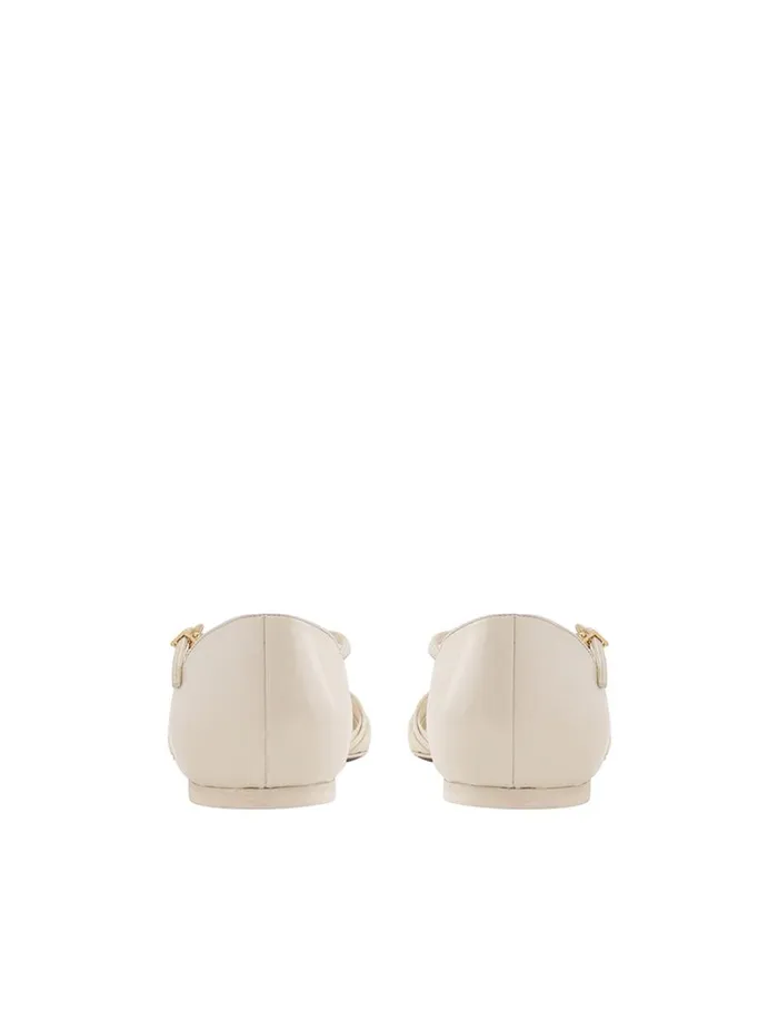 Women Sandals Zimmermann Zimmermann Celesta Ballerina Macadamia