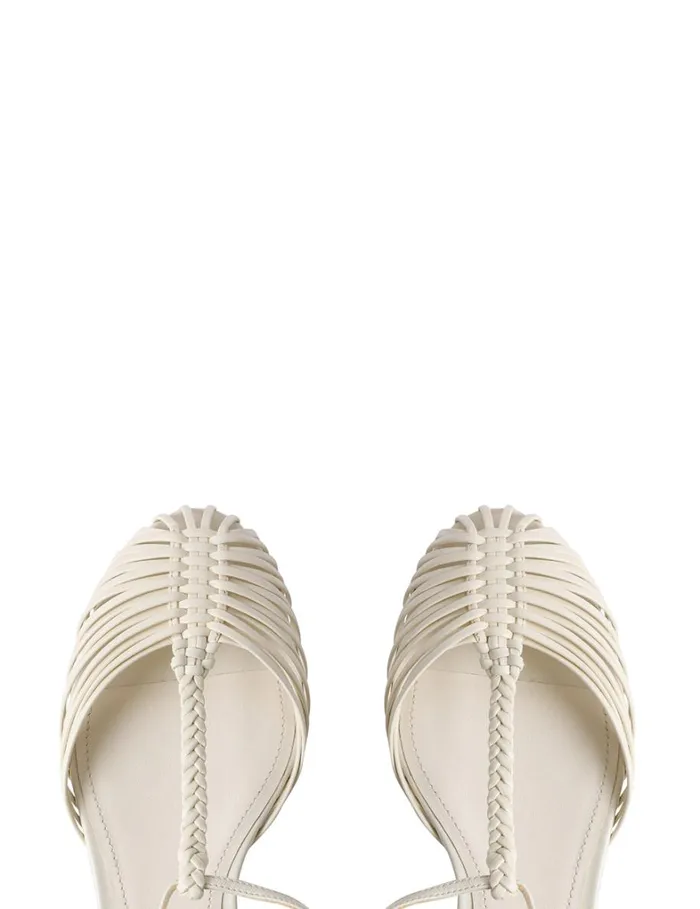 Women Sandals Zimmermann Zimmermann Celesta Ballerina Macadamia