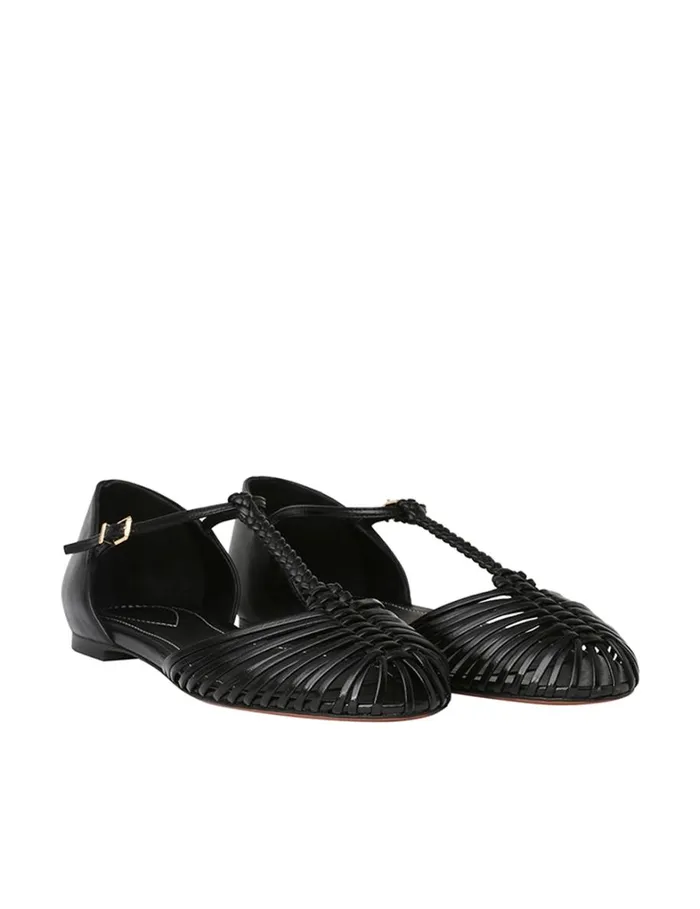 Women Sandals Zimmermann Zimmermann Celesta Ballerina Onyx