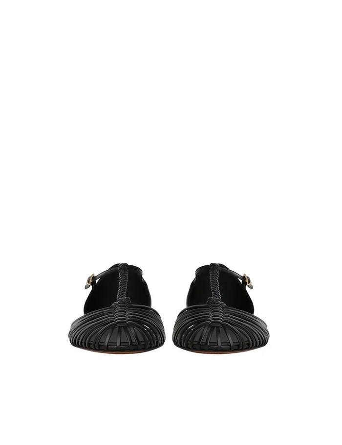 Women Sandals Zimmermann Zimmermann Celesta Ballerina Onyx