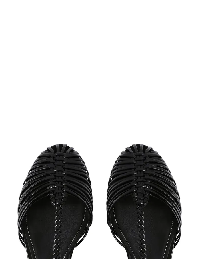 Women Sandals Zimmermann Zimmermann Celesta Ballerina Onyx