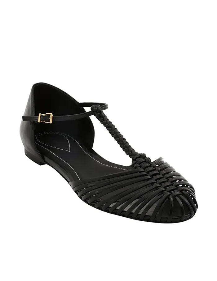 Women Sandals Zimmermann Zimmermann Celesta Ballerina Onyx