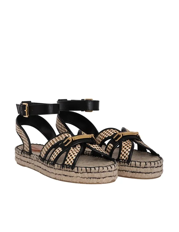 Women Sandals Zimmermann Zimmermann Prisma Sandal Onyx