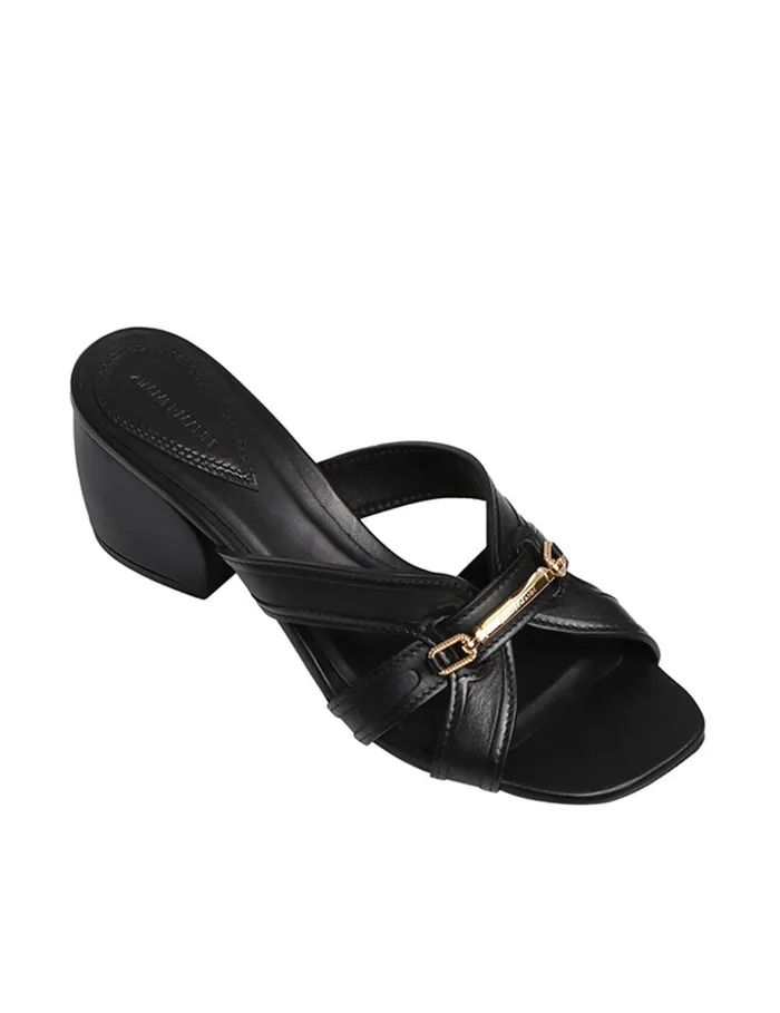 Women Sandals Zimmermann Zimmermann Prisma Slide 65 Onyx