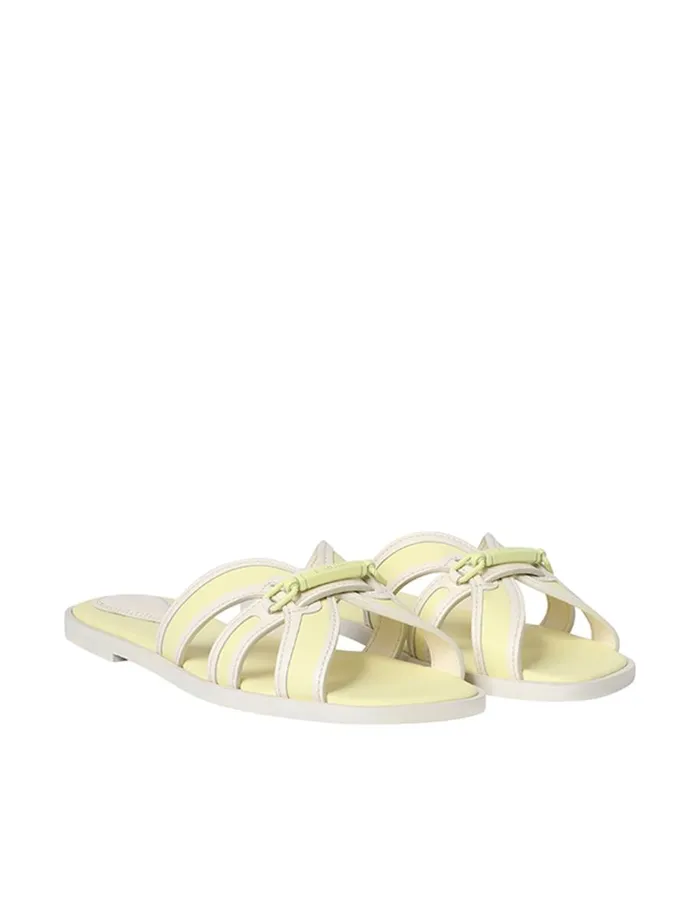 Women Sandals Zimmermann Zimmermann Prisma Slide Lemondrop