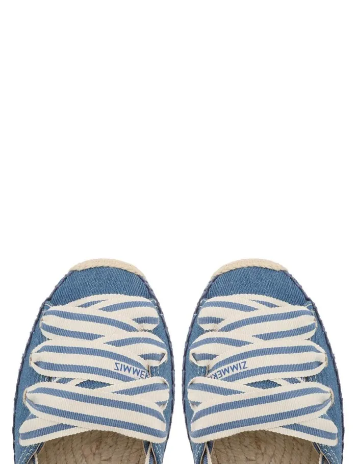 Women Sandals Zimmermann Zimmermann Sol Espadrille Denim