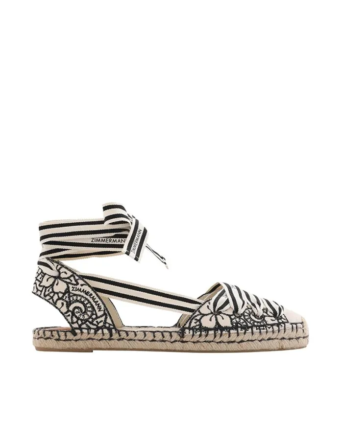 Women Sandals Zimmermann Zimmermann Sol Espadrille Onyx