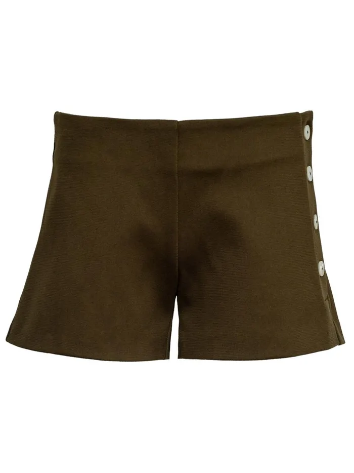 Women Sant Elm Short Khaki The UNDONE Shorts